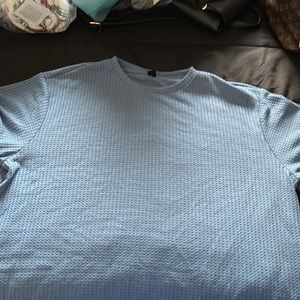Waffle knit shirt